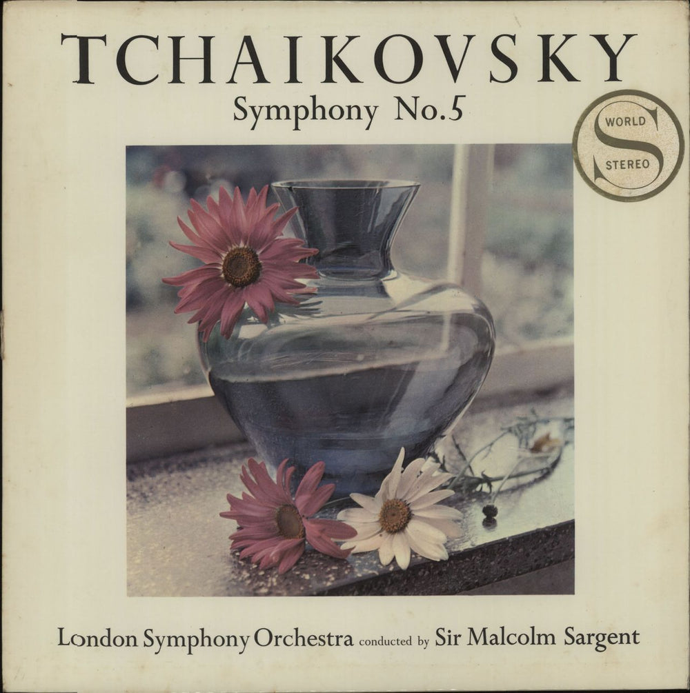 Pyotr Ilyich Tchaikovsky Symphony No. 5 UK vinyl LP album (LP record) STP76