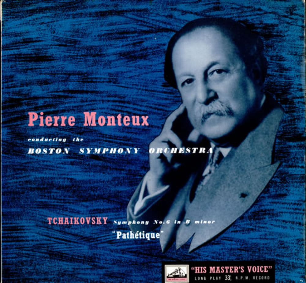 Pyotr Ilyich Tchaikovsky Symphony No. 6 in B minor 'Pathetique' UK vinyl LP album (LP record) ASD1356