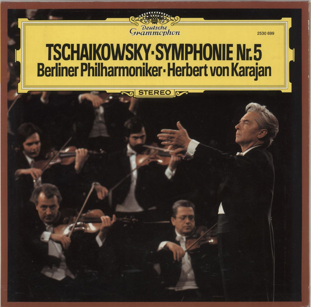 Pyotr Ilyich Tchaikovsky Tchaikovsky: Symphonie Nr. 5 German vinyl LP album (LP record) 2530699