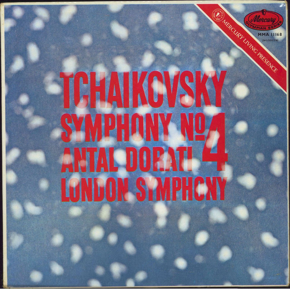Pyotr Ilyich Tchaikovsky Tchaikovsky: Symphony No. 4 In F Minor, Opus 36 UK vinyl LP album (LP record) MMA11168