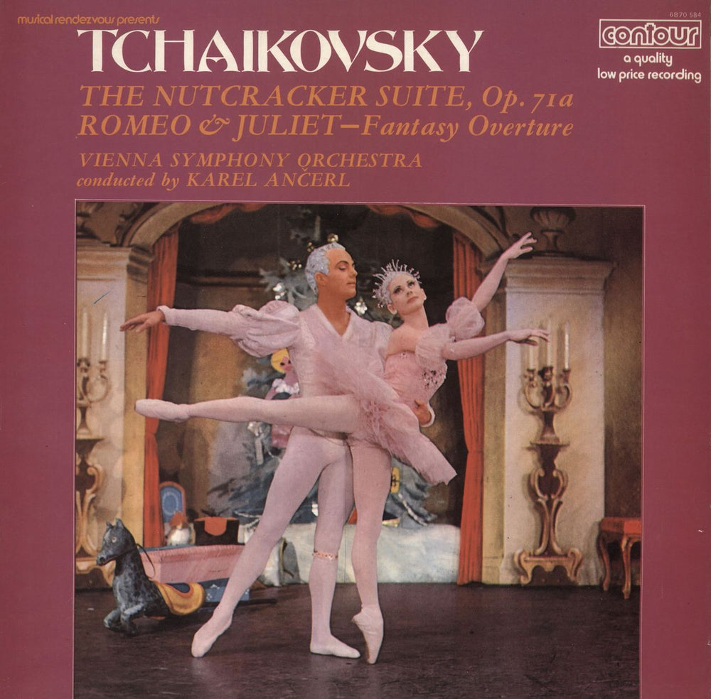 Pyotr Ilyich Tchaikovsky The Nutcracker Suite / Romeo & Juliet Fantasy Overture UK vinyl LP album (LP record) 6870584