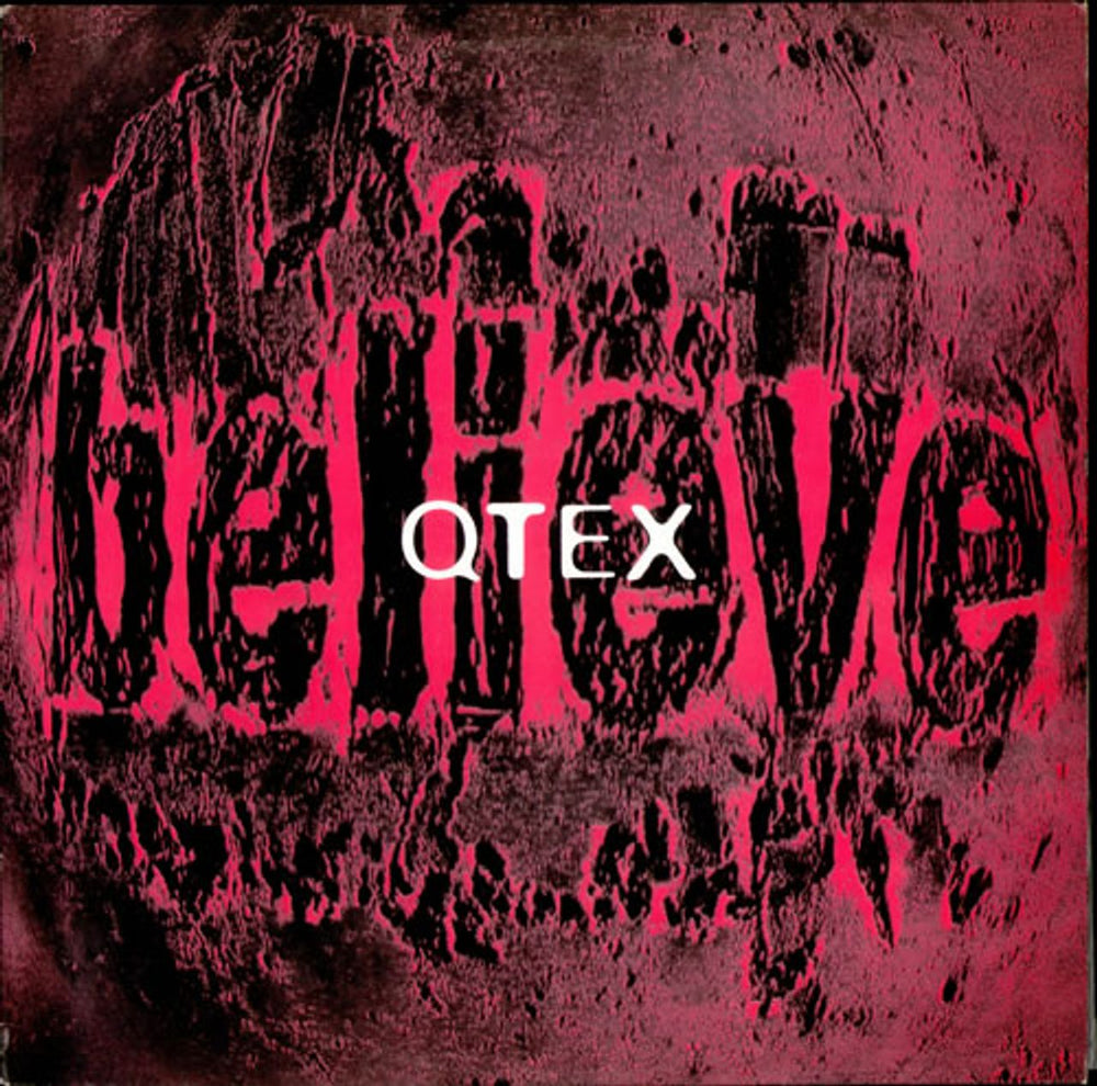 Qtex Believe UK vinyl LP album (LP record) THIRD2T