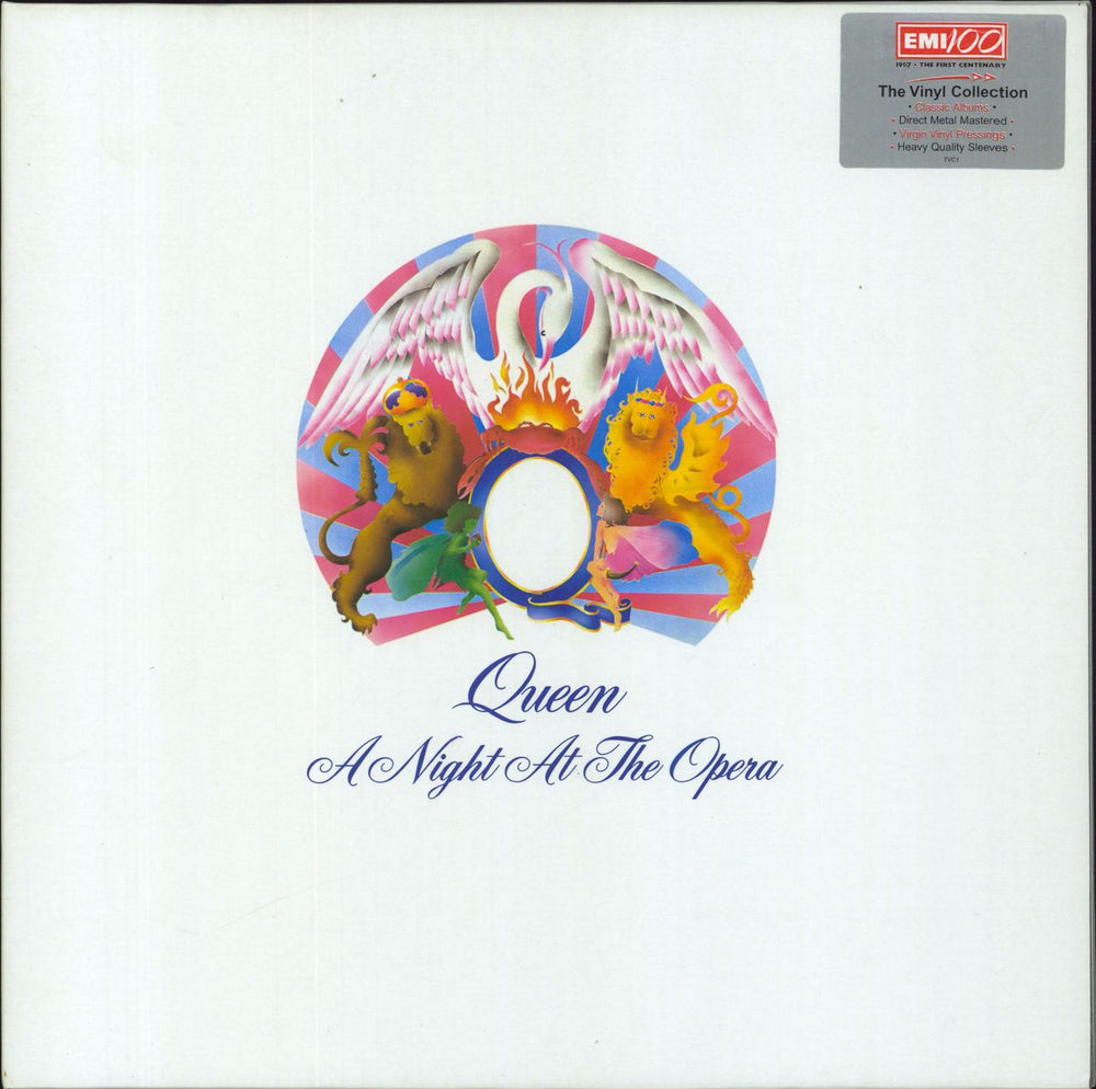 Queen A Night At The Opera - 180gm UK vinyl LP album (LP record) LPCENT12