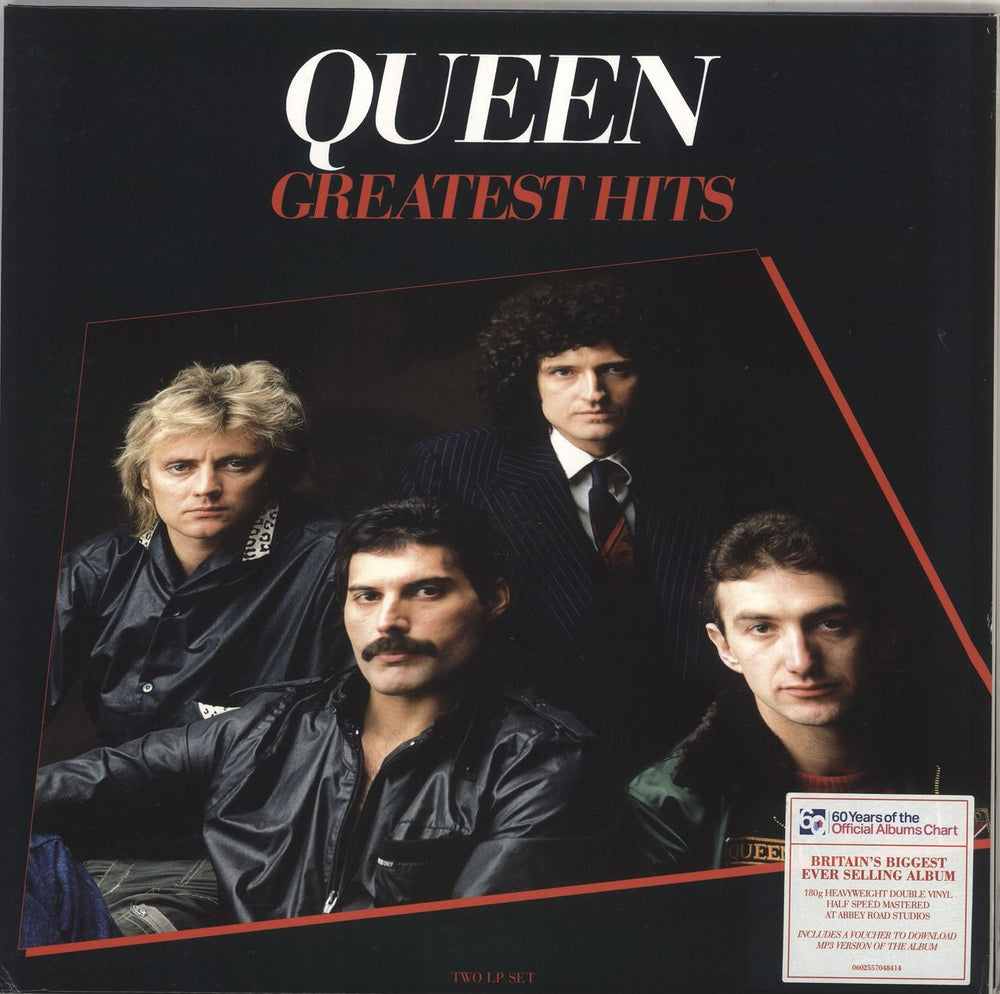 Queen Greatest Hits - 180gm - Sealed UK 2-LP vinyl record set (Double LP Album) 0602557048414