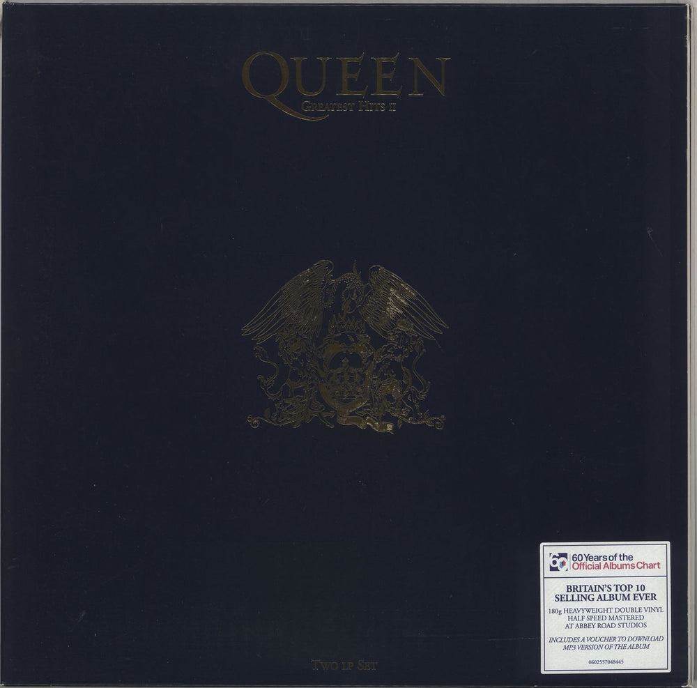 Queen Greatest Hits II - 180gm - Sealed UK 2-LP vinyl record set (Double LP Album) 0602557048445