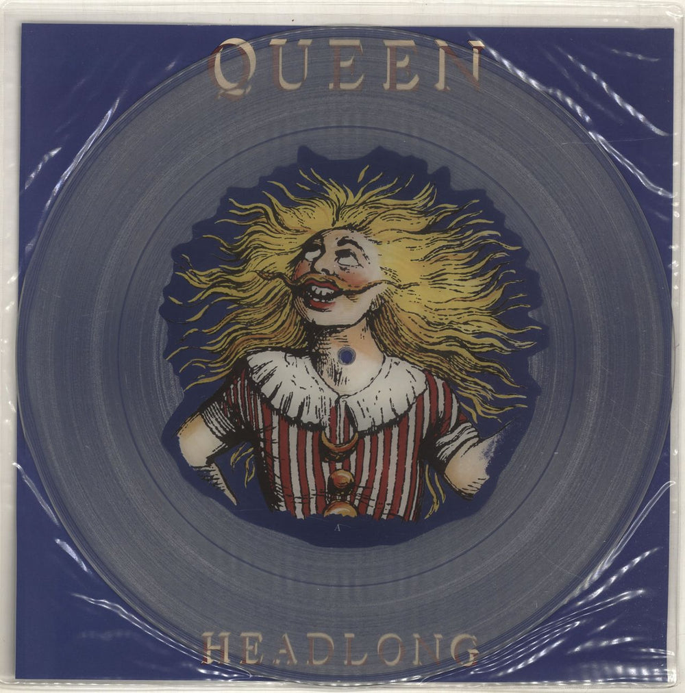 Queen Headlong + insert UK 12" vinyl picture disc (12 inch picture record) 12QUEENPD18