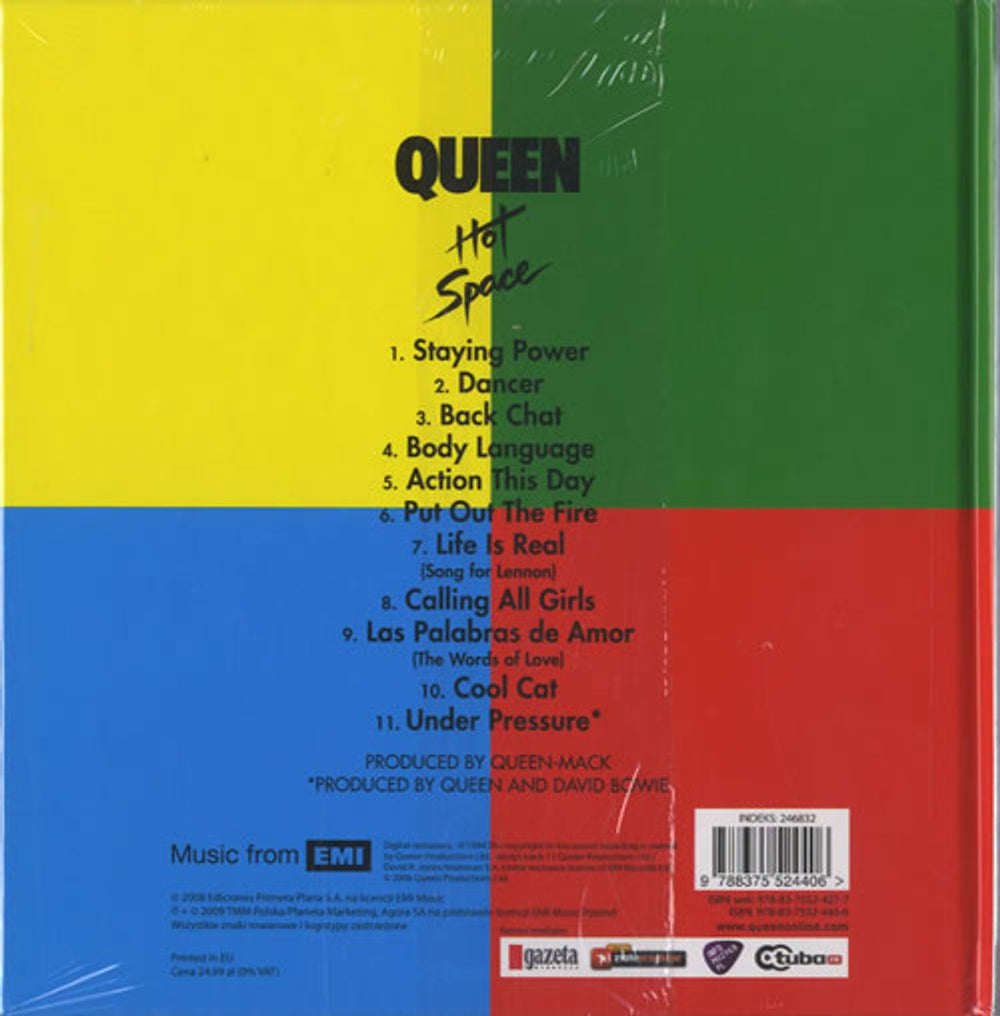 Queen Hot Space - Sealed Polish CD album (CDLP) QUECDHO463666