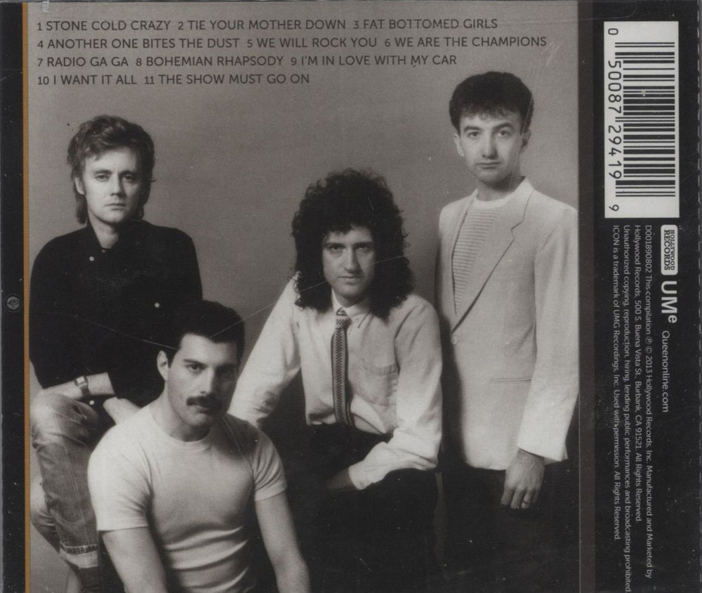 Queen Icon - Sealed US CD album (CDLP) 050087294199