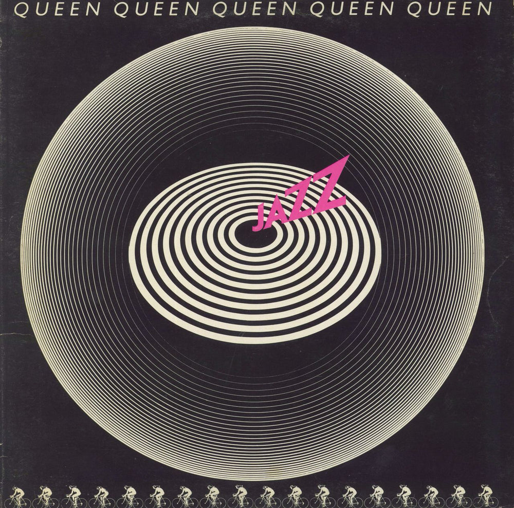 Queen Jazz - 1st + Poster - VG UK vinyl LP album (LP record) EMA788