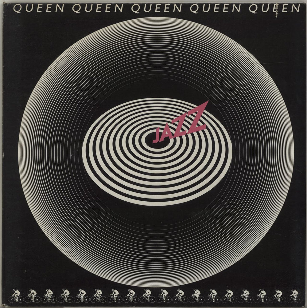 Queen Jazz + Poster Canadian vinyl LP album (LP record) 6E-166