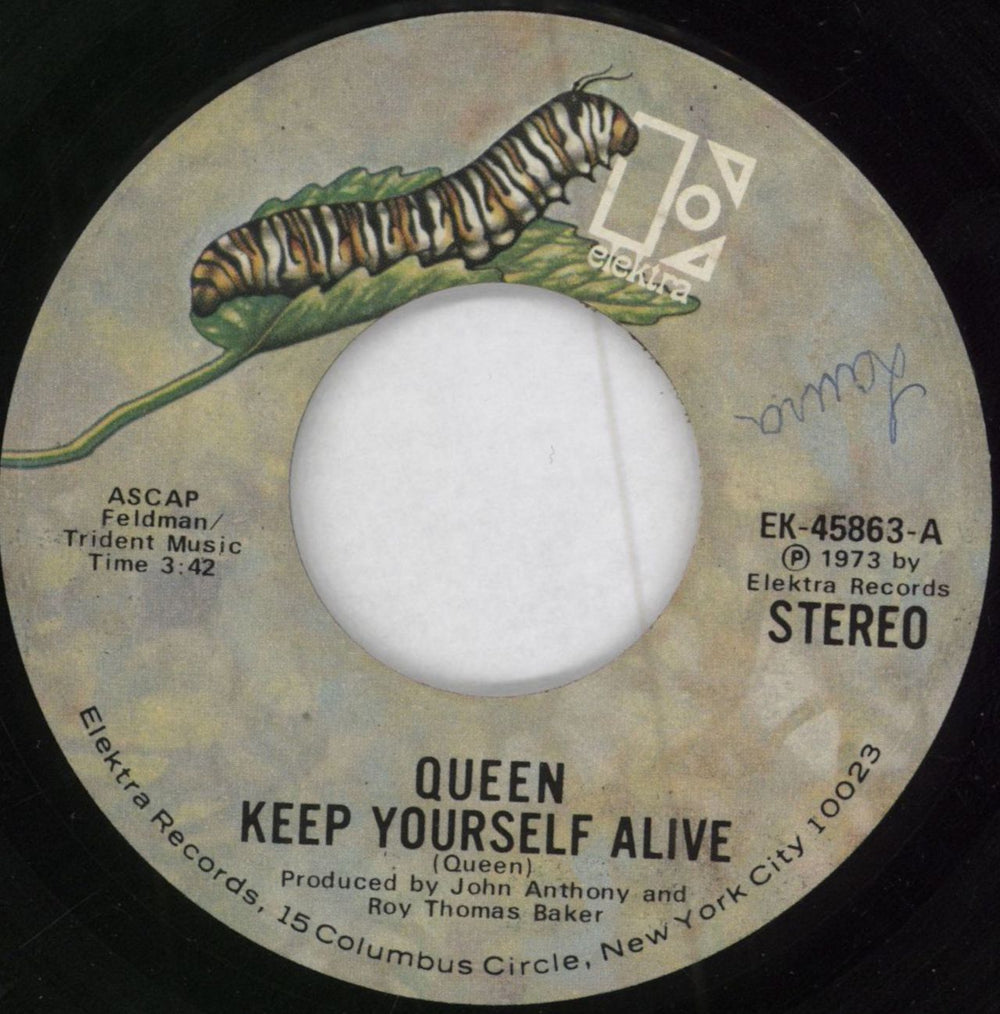 Queen Keep Yourself Alive US 7" vinyl single (7 inch record / 45)