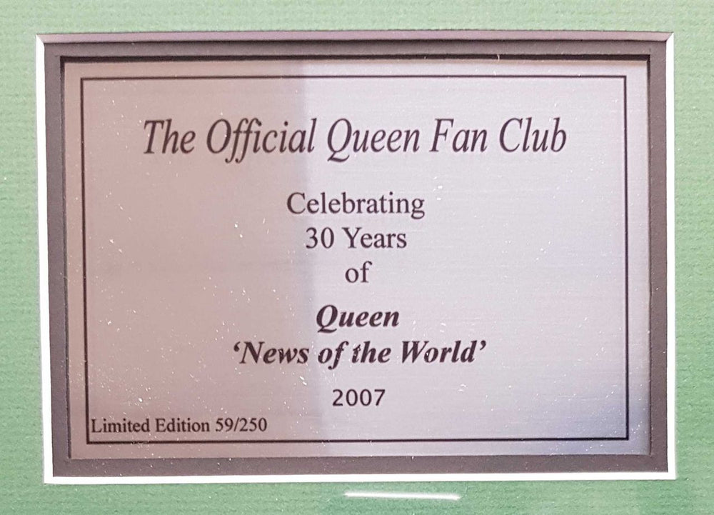 Queen News Of The World UK memorabilia QUEMMNE692053