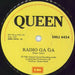 Queen Radio Ga Ga South African 7" vinyl single (7 inch record / 45) QUE07RA802629