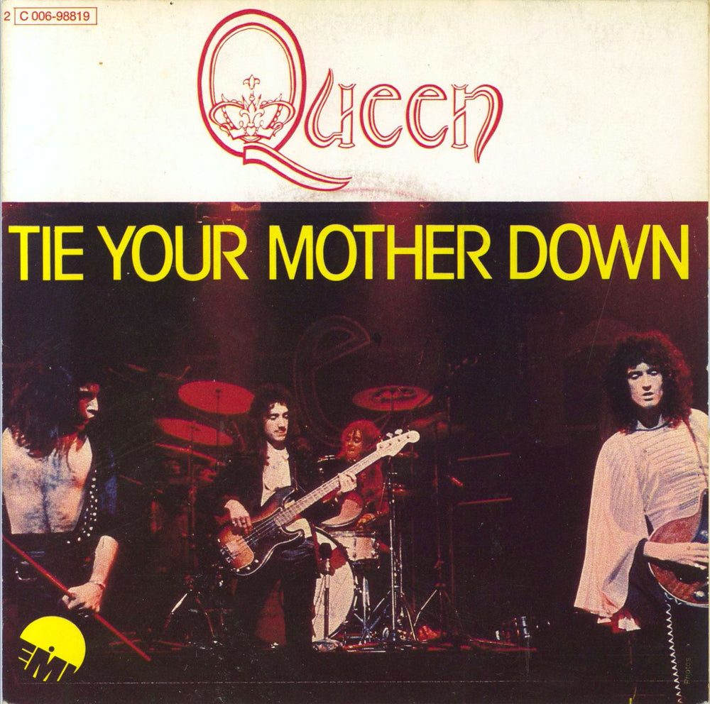 Queen Tie Your Mother Down French 7" vinyl single (7 inch record / 45) 2C006-98819