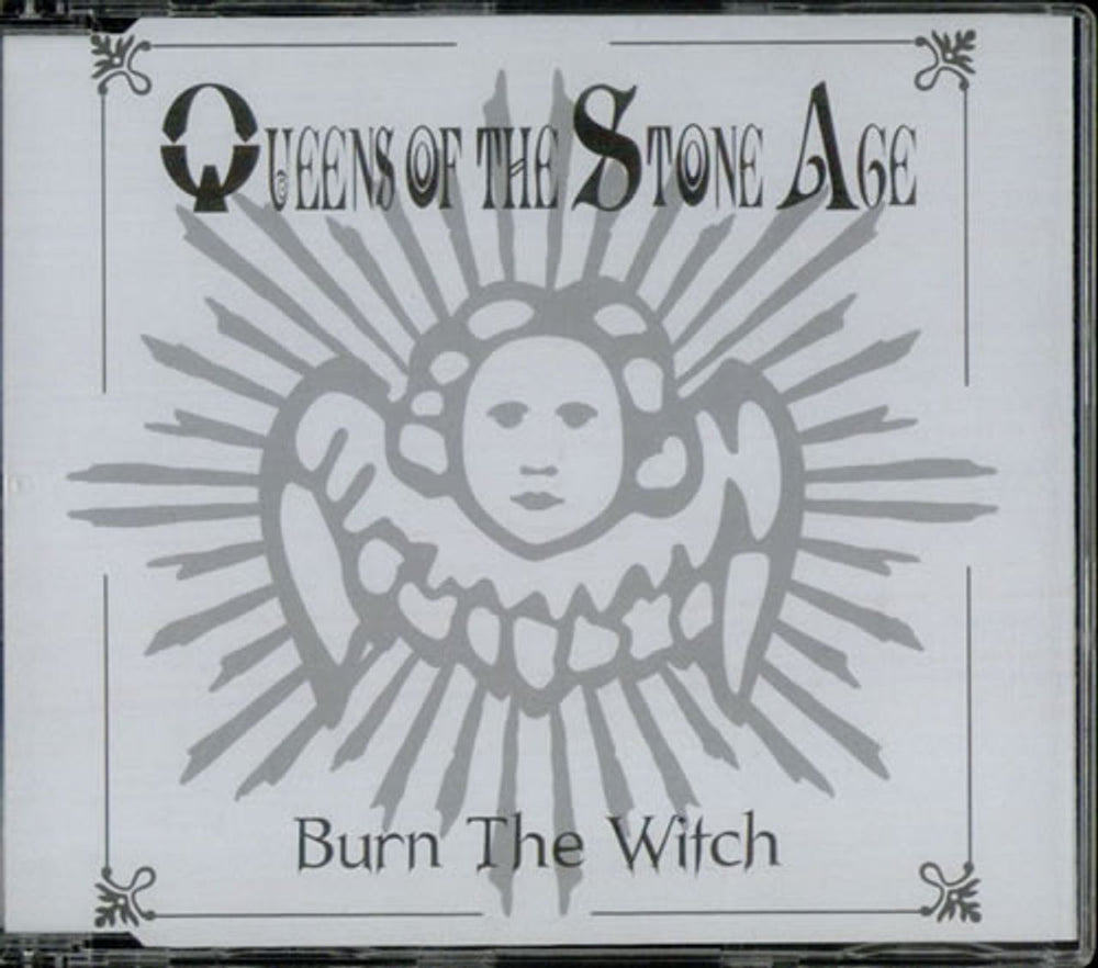 Queens Of The Stone Age Burn The Witch UK Promo CD single (CD5 / 5") BURN1