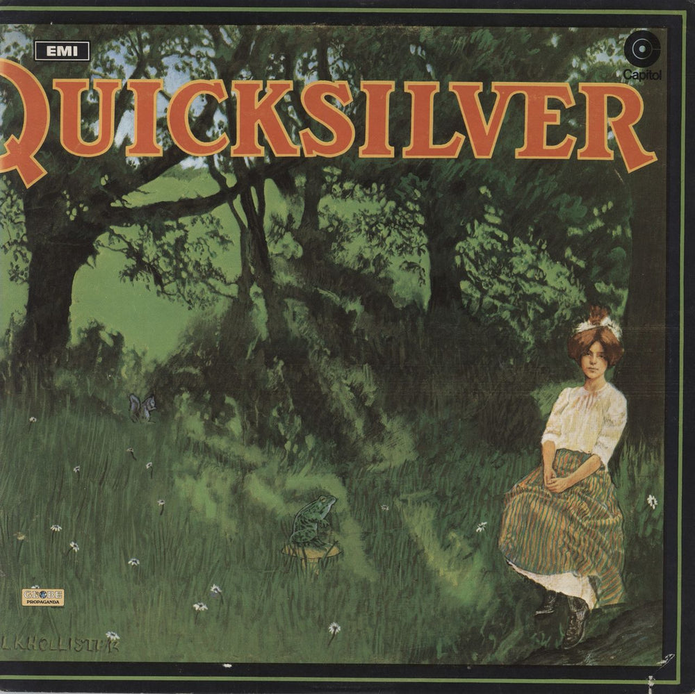 Quicksilver Messenger Service Shady Grove - Non laminated - EX UK vinyl LP album (LP record) E-ST391