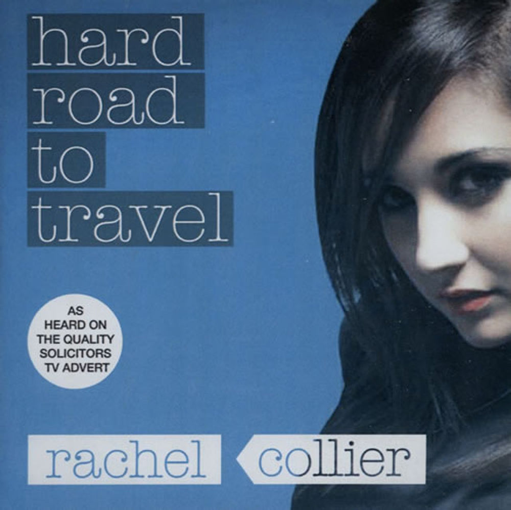 Rachel Collier Hard Road To Travel UK Promo CD-R acetate CD-R