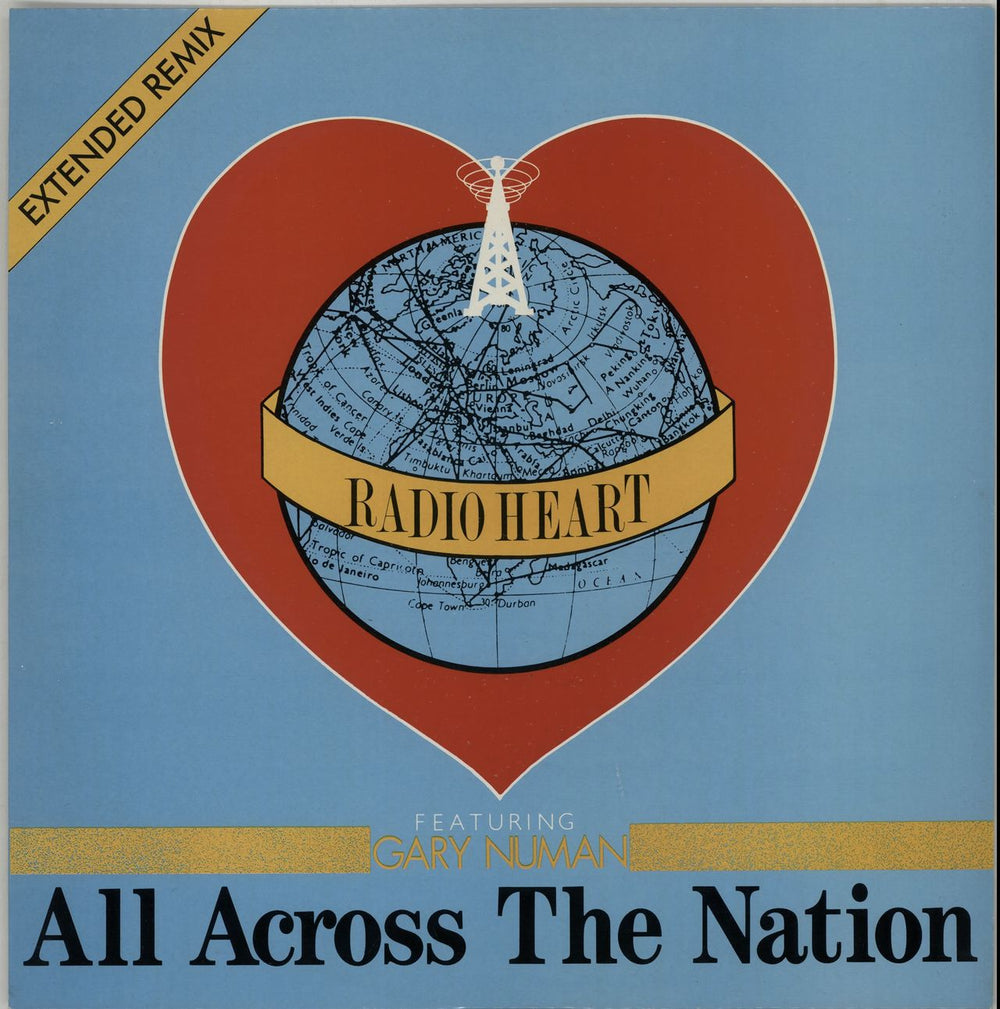 Radio Heart All Across The Nation UK 12" vinyl single (12 inch record / Maxi-single) NBRX1