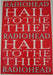 Radiohead Hail To The Thief US Promo memorabilia STICKER