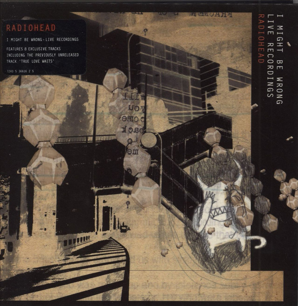 Radiohead I Might Be Wrong UK CD album (CDLP) CDFHEIT45104