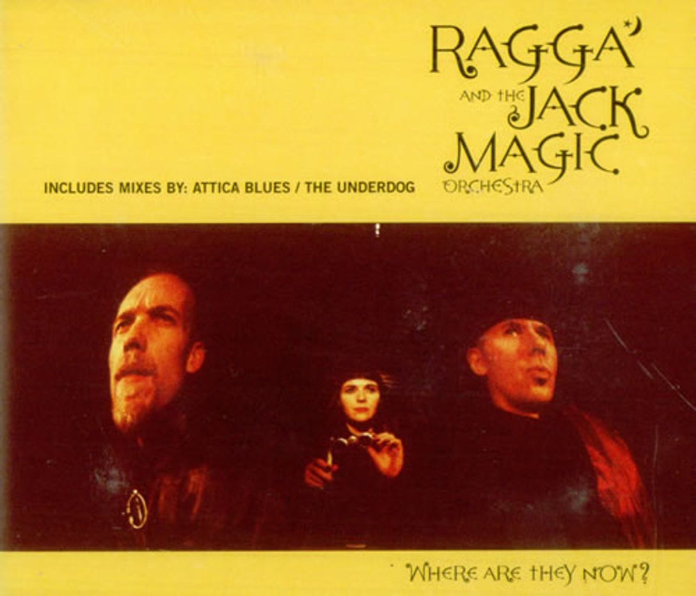 Ragga And The Jack Magic Orchestra Where Are They Now? UK 2-CD single set (Double CD single) CDEMS/456