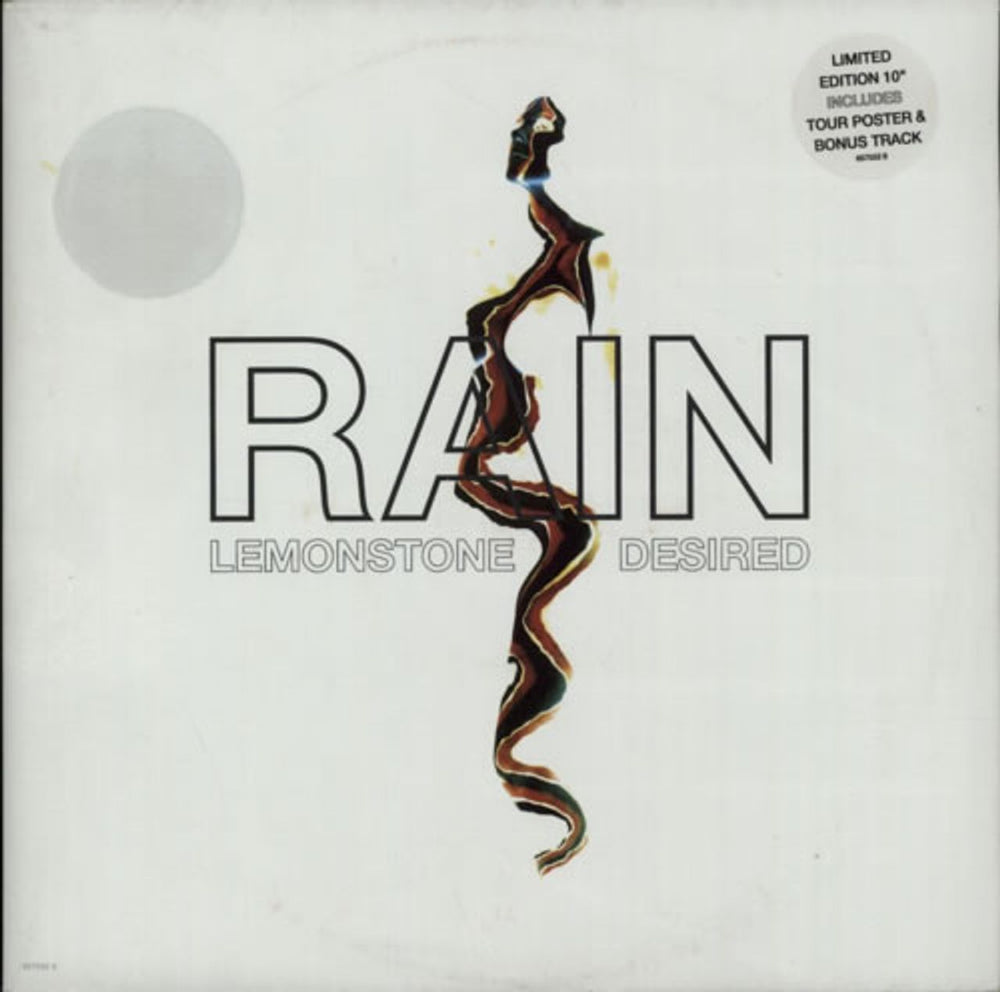 Rain (UK) Lemonstone Desired - Poster sleeve UK 10" vinyl single (10 inch record) 657552-8