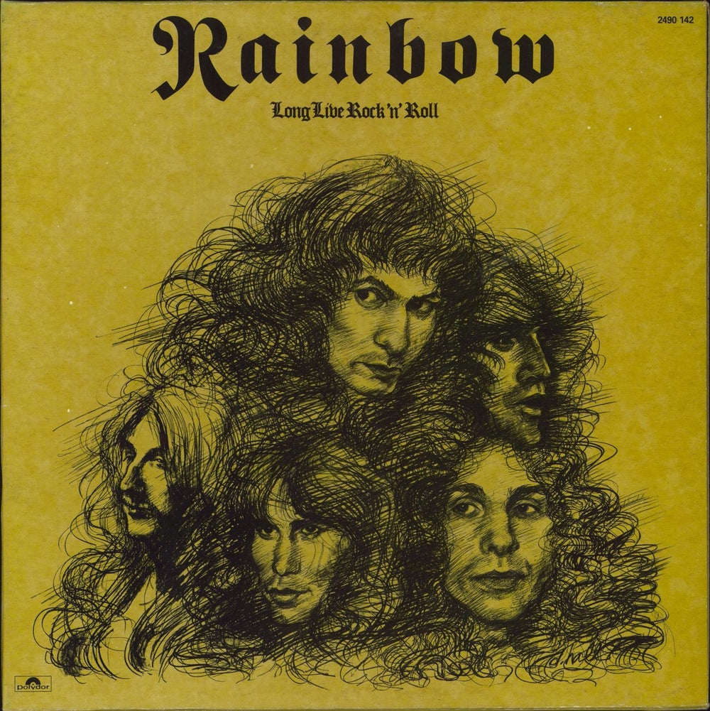 Rainbow Long Live Rock 'N' Roll French vinyl LP album (LP record) 2490142