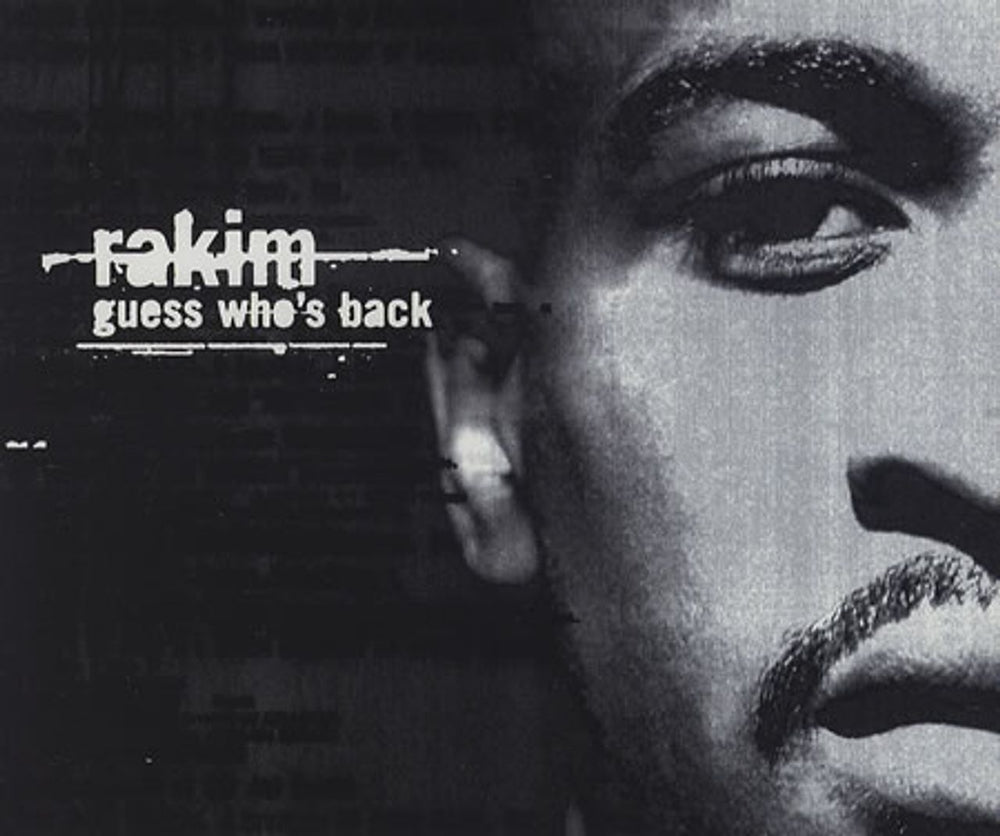 Rakim Guess who's Back UK CD single (CD5 / 5") UND56151