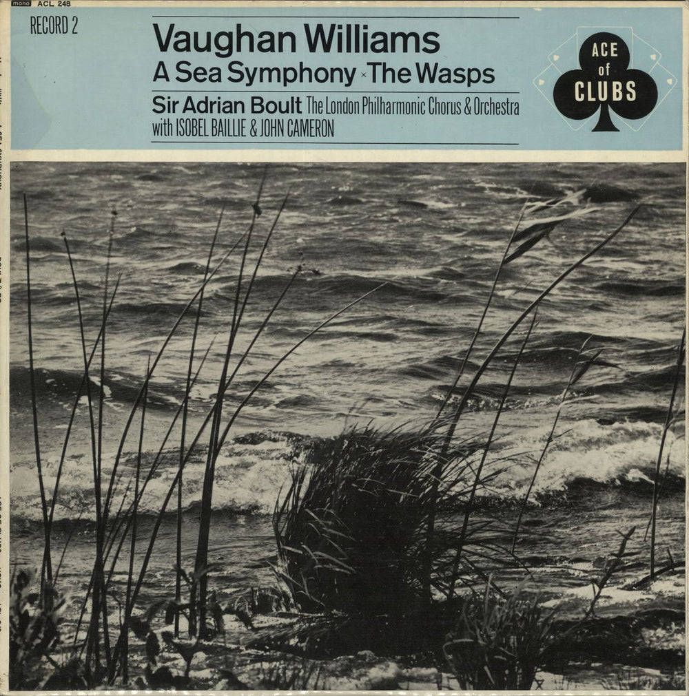 Ralph Vaughan Williams A Sea Symphony / The Wasps UK vinyl LP album (LP record) ACL248