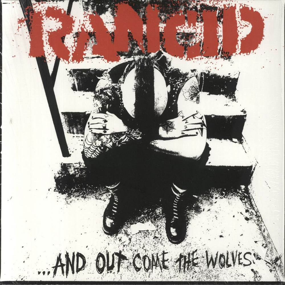 Rancid And Out Come The Wolves - Shrink US vinyl LP album (LP record) 8744-1