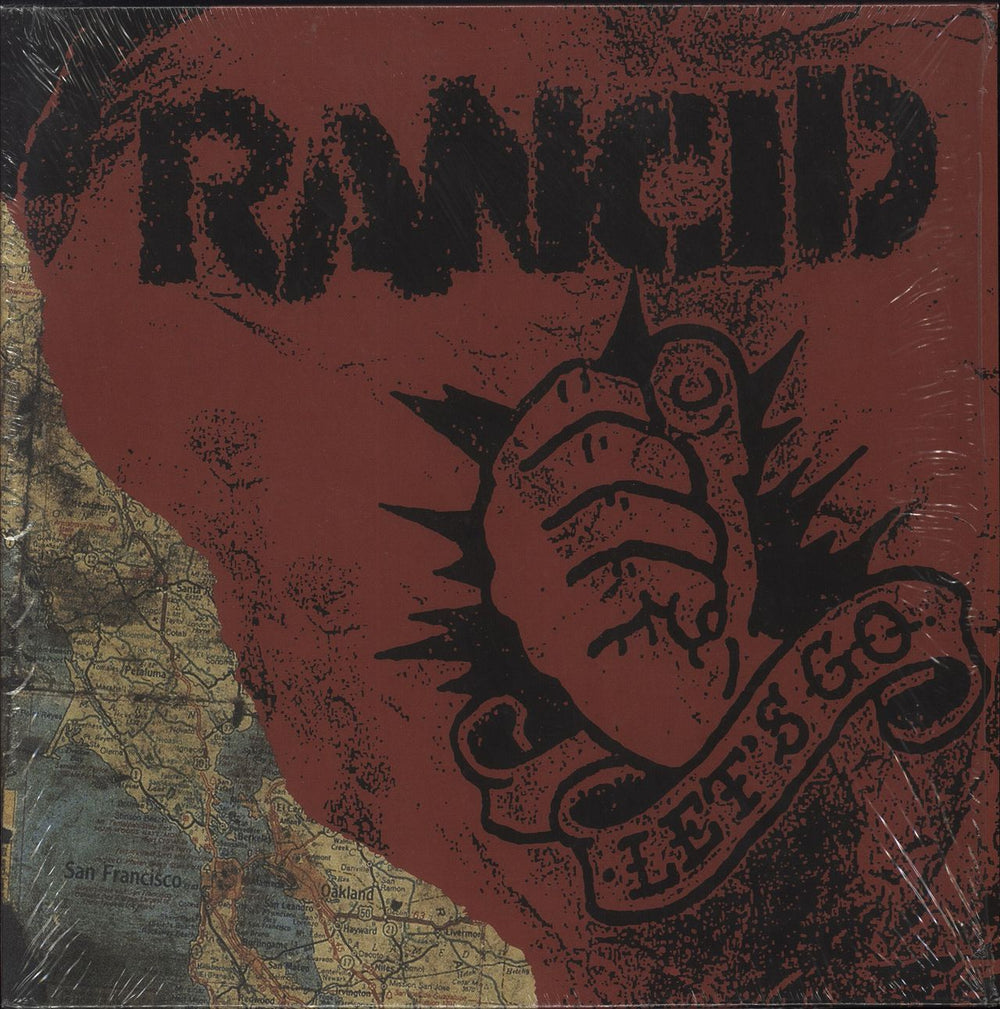 Rancid Let's Go - Shrink US vinyl LP album (LP record) 87361-1