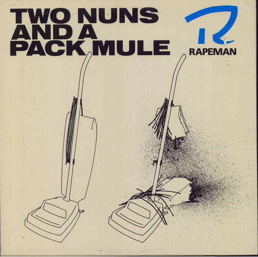 Rapeman Two Nuns And A Pack Mule US vinyl LP album (LP record) T&GLP#36