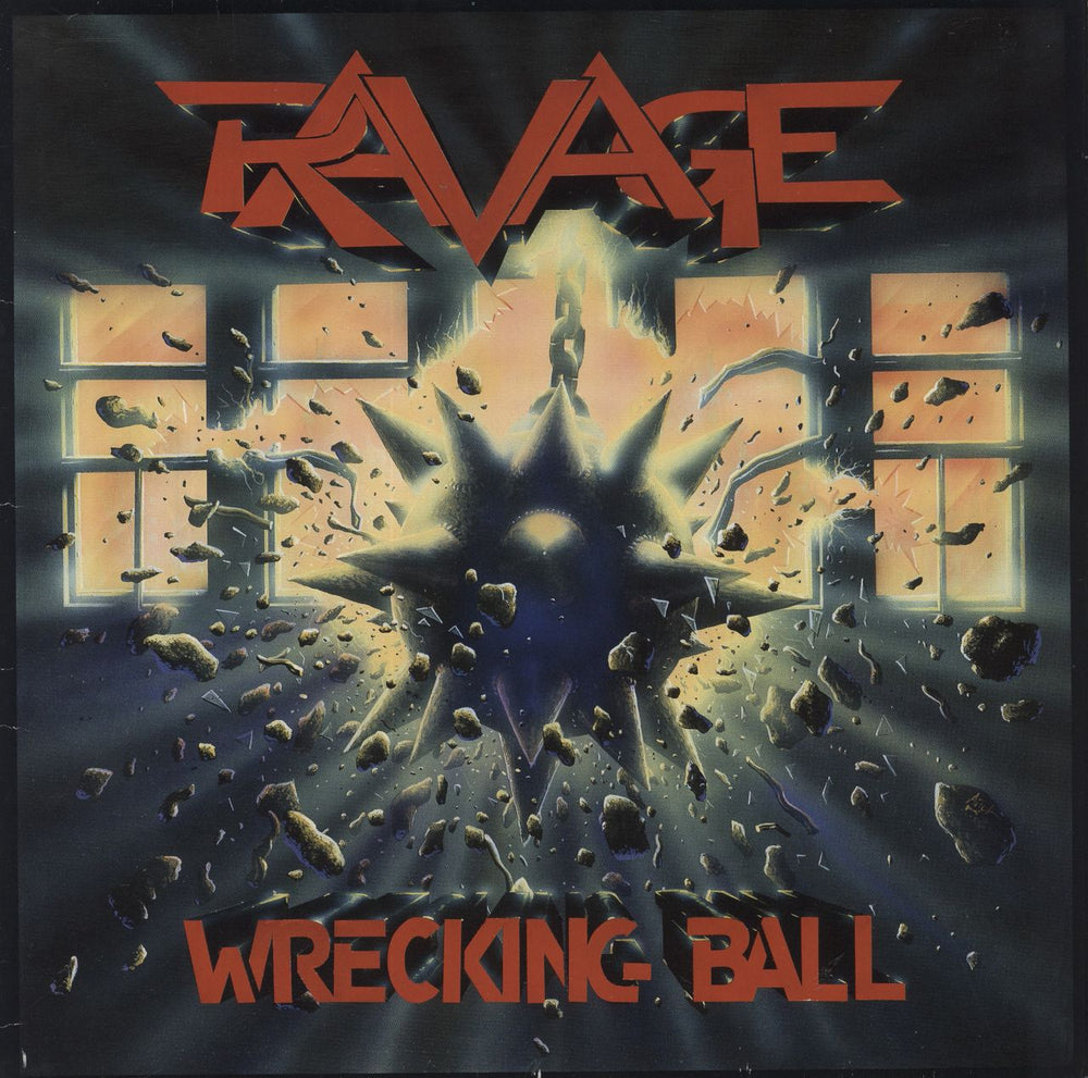 Ravage Wrecking Ball Dutch vinyl LP album (LP record) RR9672