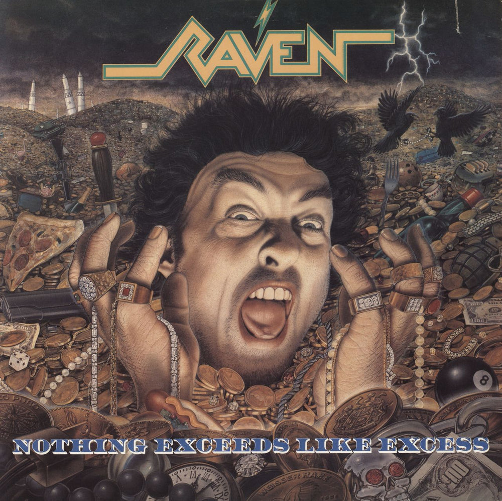 Raven Nothing Exceeds Like Excess US vinyl LP album (LP record) 88561-8262-1