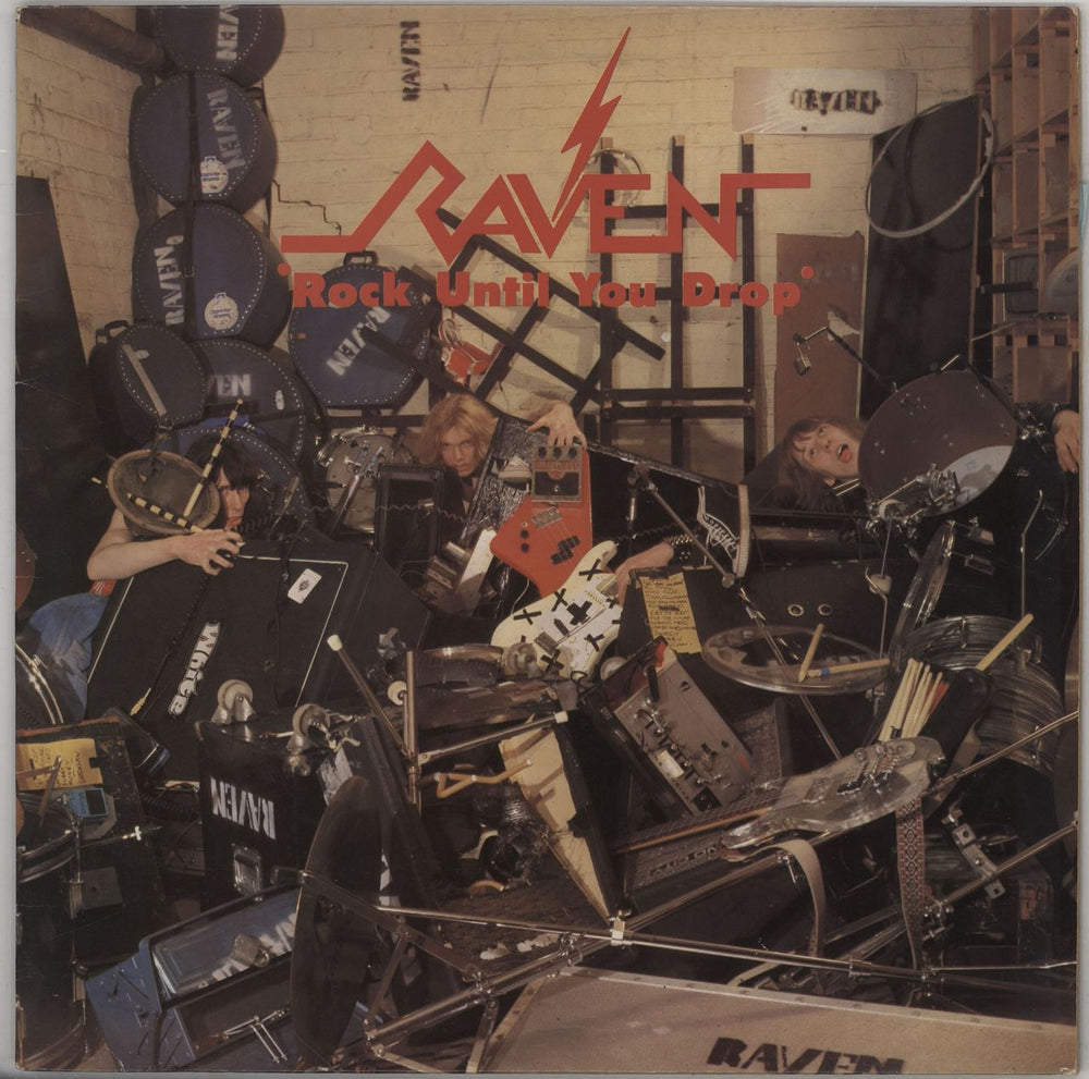 Raven Rock Until You Drop + Poster UK vinyl LP album (LP record) NEAT1001