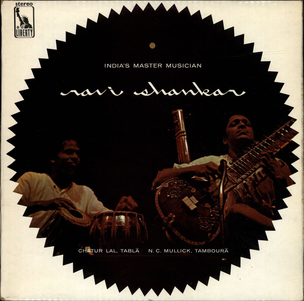 Ravi Shankar India's Master Musician UK vinyl LP album (LP record) LBS83078E