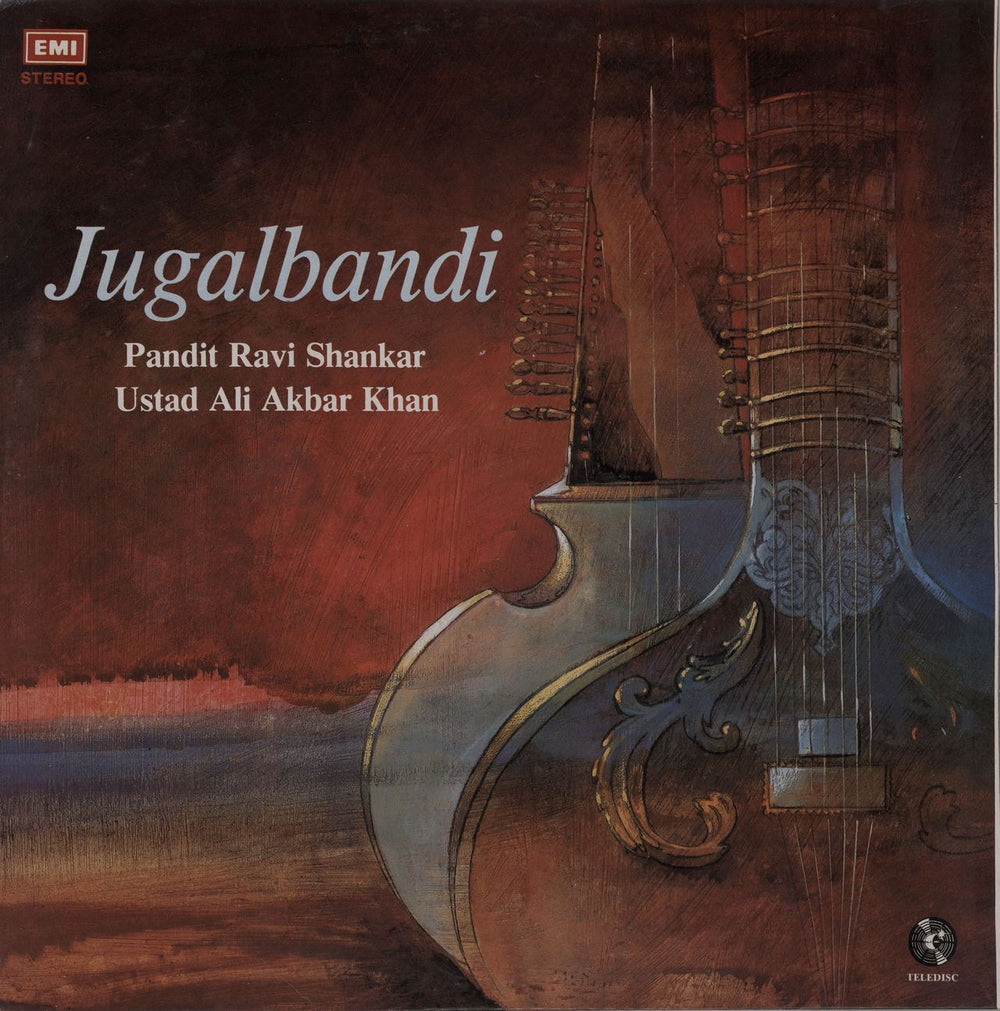 Ravi Shankar Jugalbandi Indian vinyl LP album (LP record) TDDS37920