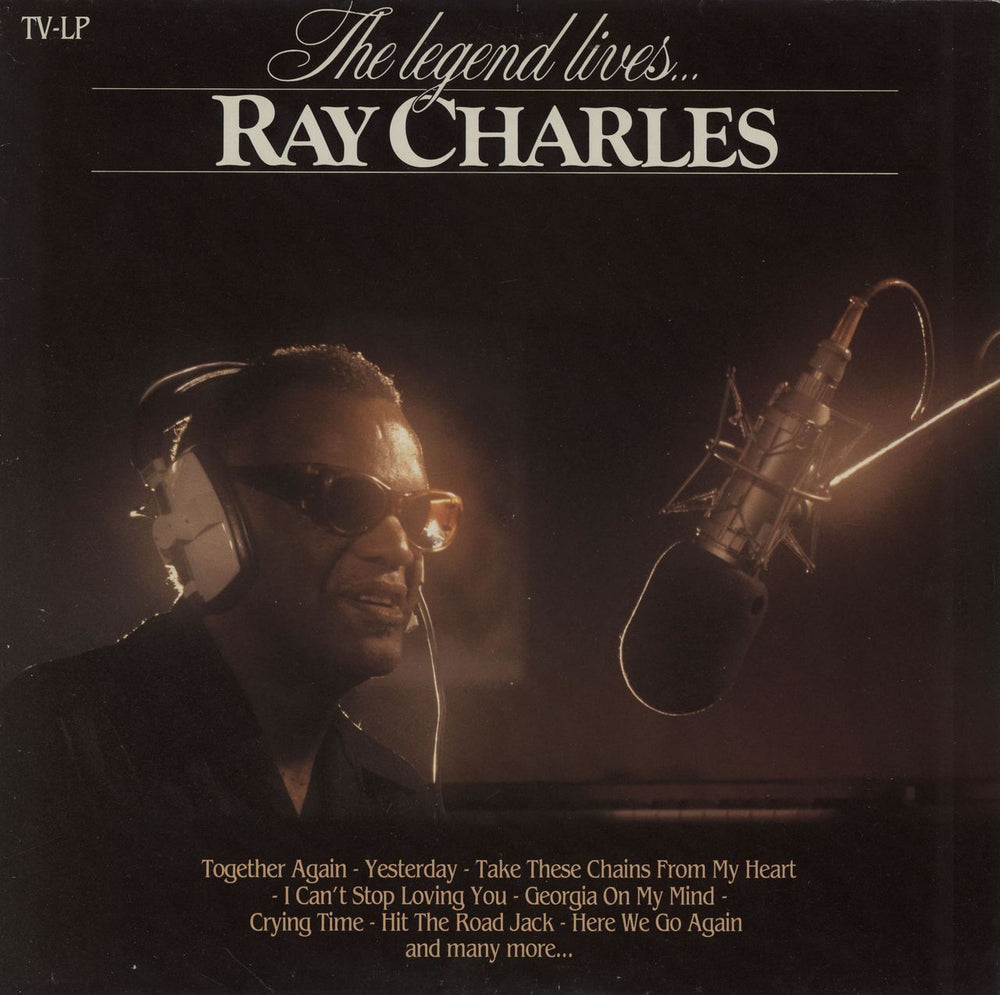 Ray Charles The Legend Lives... Dutch vinyl LP album (LP record) ADEH801