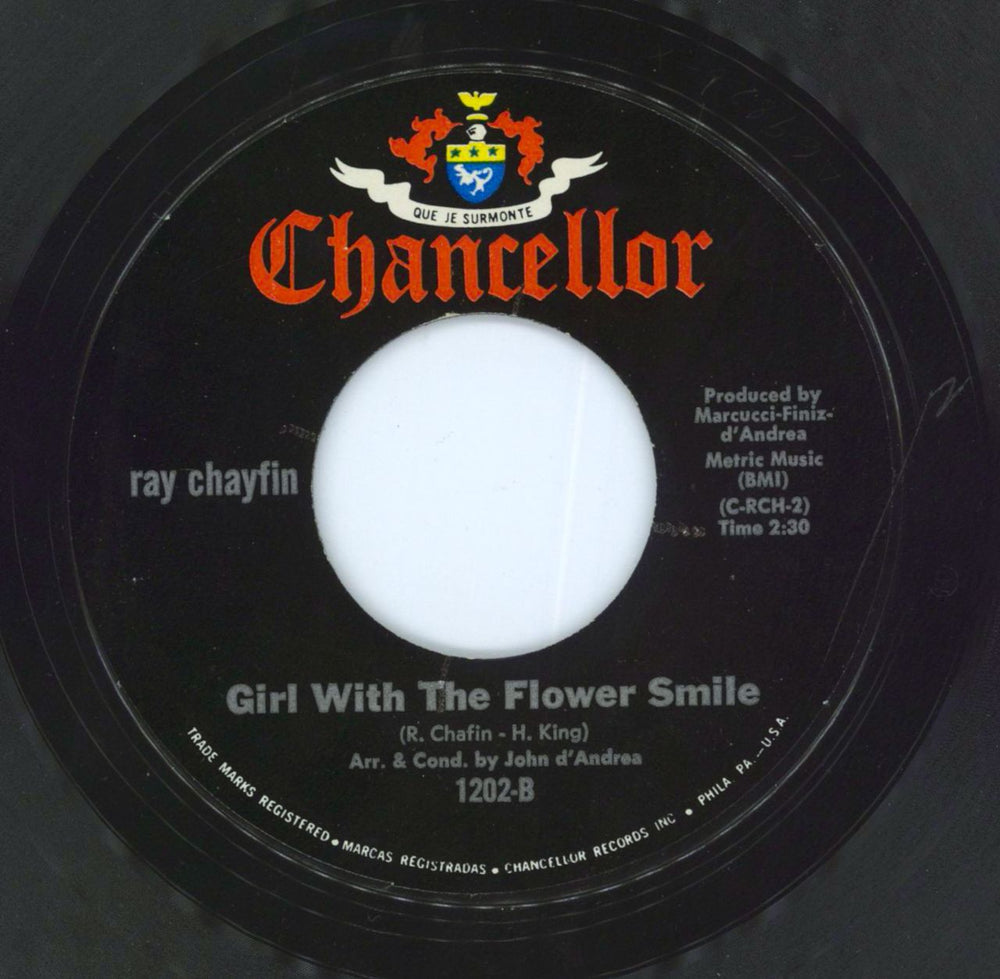 Ray Chayfin Greenwood Township US 7" vinyl single (7 inch record / 45)