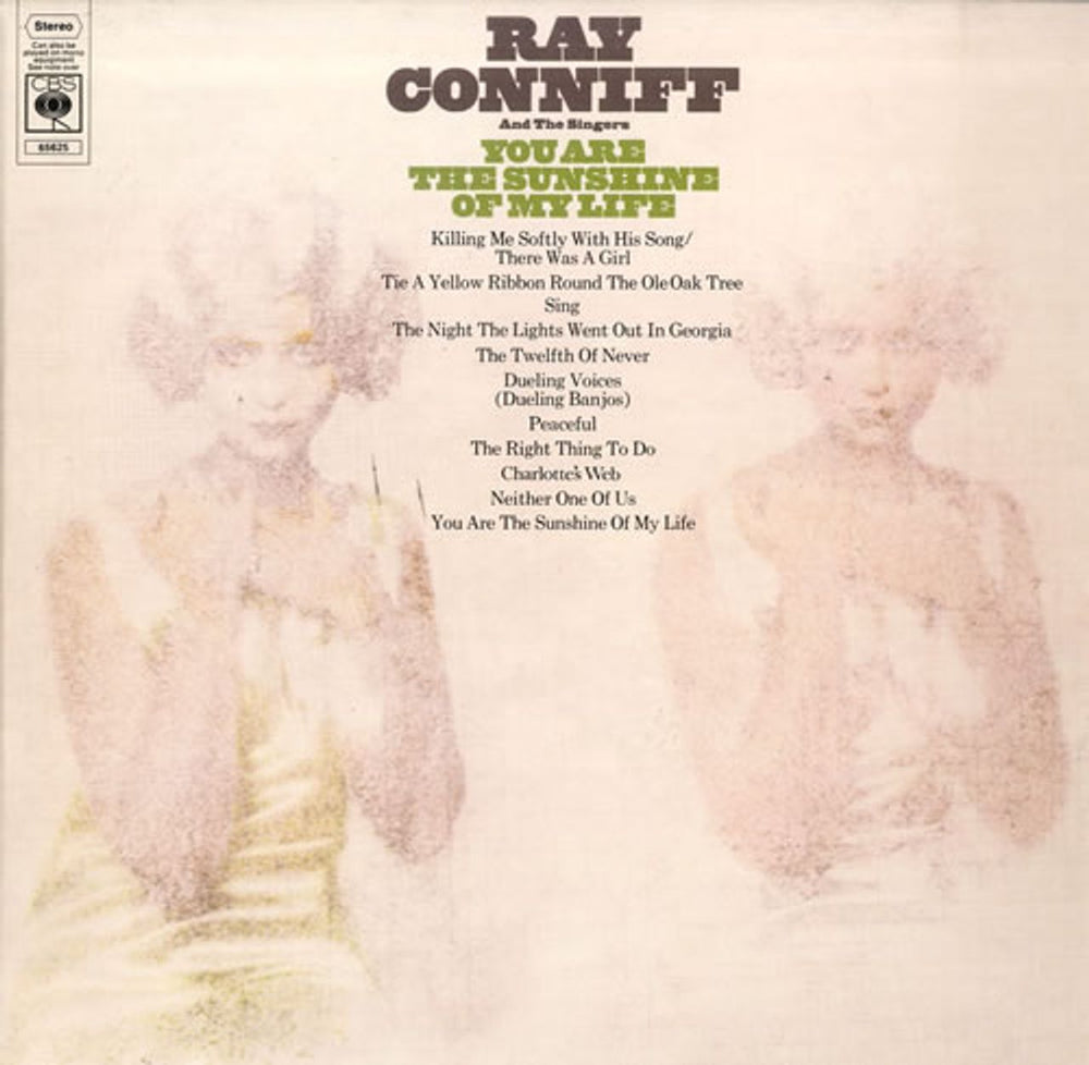 Ray Conniff You Are The Sunshine Of My Life UK vinyl LP album (LP record) 65625