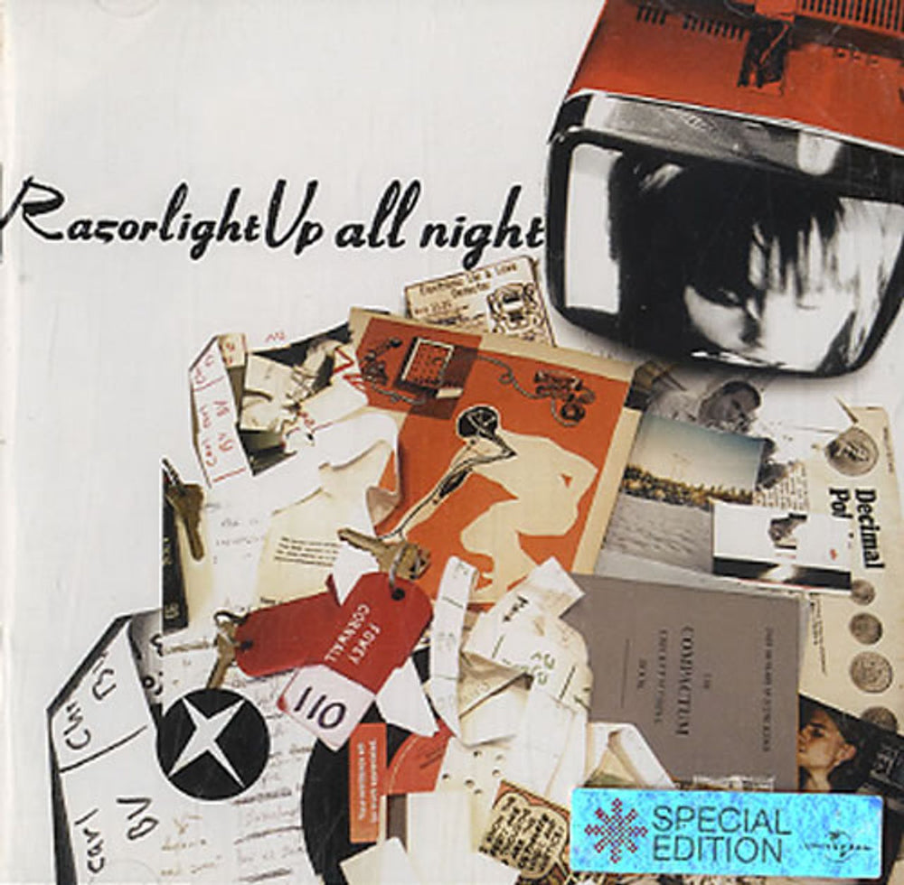 Razorlight Up All Night UK CD album (CDLP) 9871043