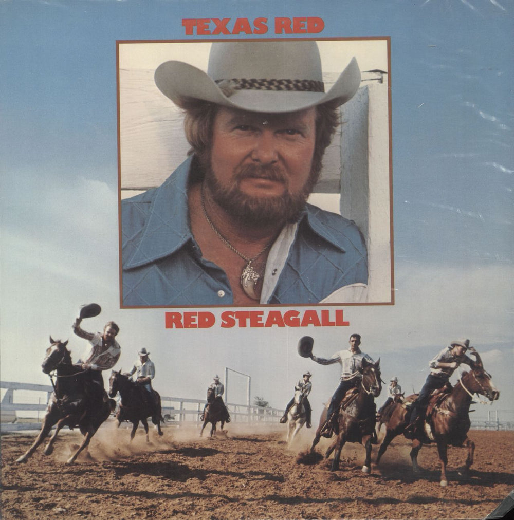 Red Steagall Texas Red US vinyl LP album (LP record) DOSD-2068