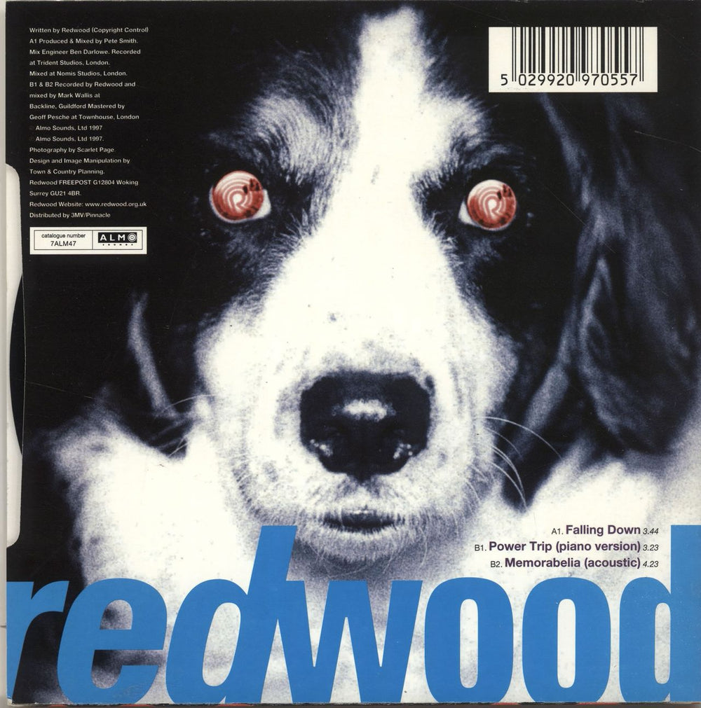 Redwood Falling Down UK 7" vinyl single (7 inch record / 45) 5029920970557