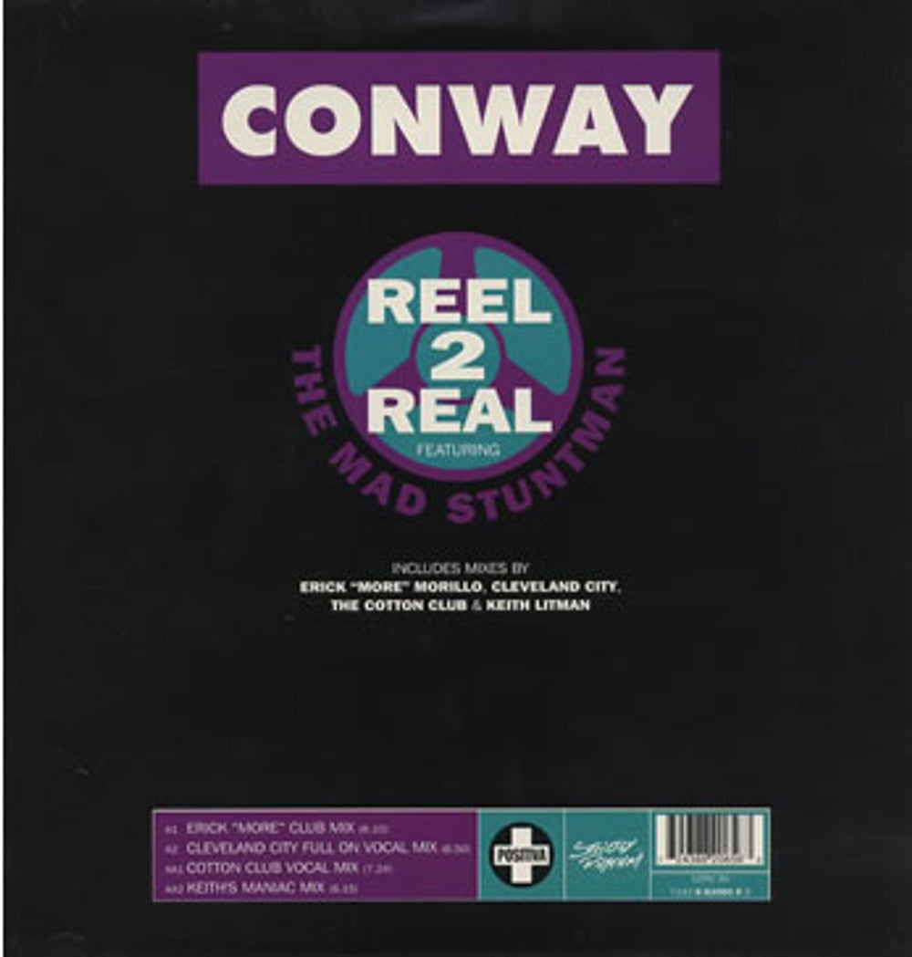 Reel 2 Real Conway UK 12" vinyl single (12 inch record / Maxi-single) 12TIV30