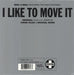 Reel 2 Real I Like To Move It UK 7" vinyl single (7 inch record / 45) TIV-10