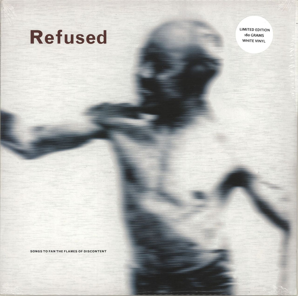 Refused Songs To Fan The Flames Of Discontent - RSD12 - White Vinyl + Sealed Dutch vinyl LP album (LP record) BHR0061-1