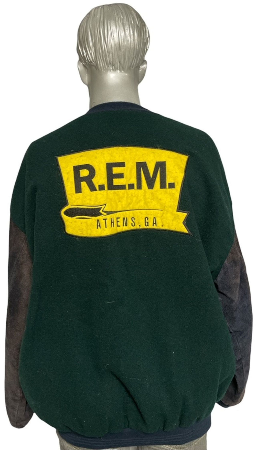 REM Baseball Jacket - Out Of Time - Size XXL UK Promo jacket REMJABA09975