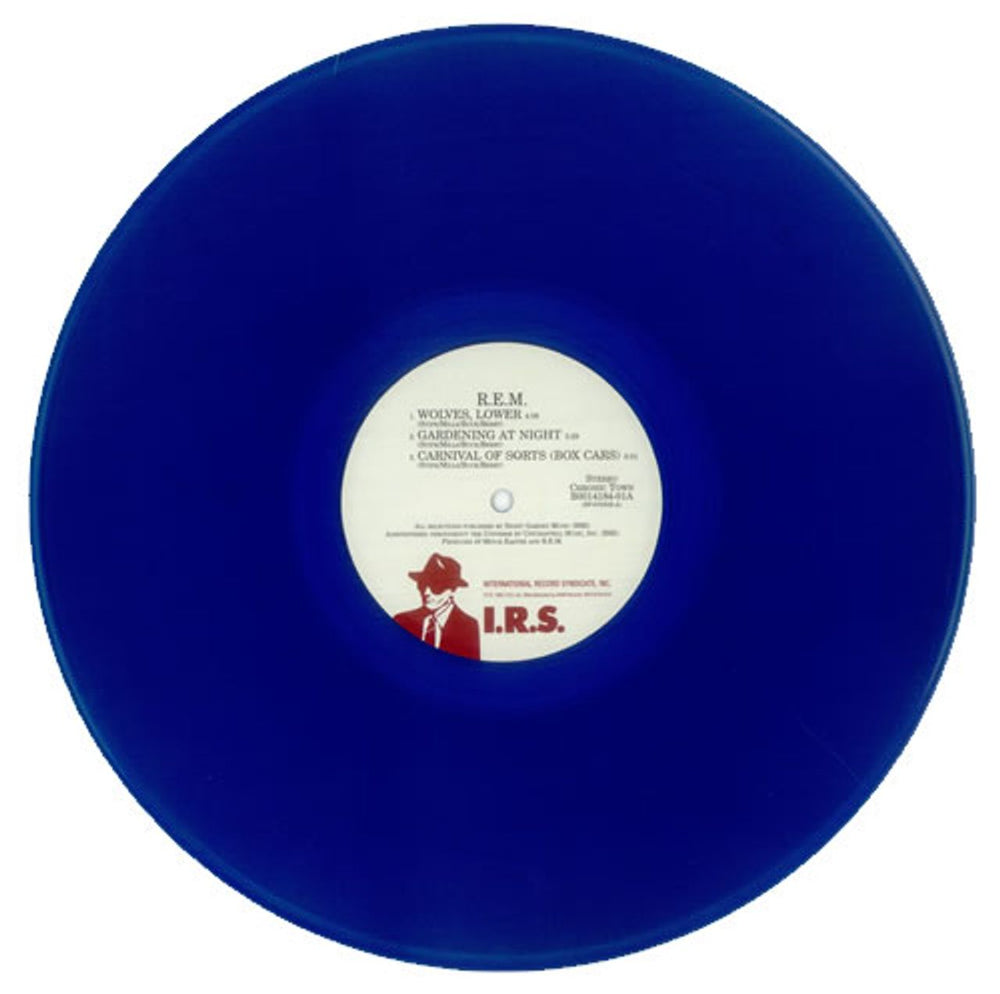 REM Chronic Town EP - Blue Vinyl US 12" vinyl single (12 inch record / Maxi-single) REM12CH510848