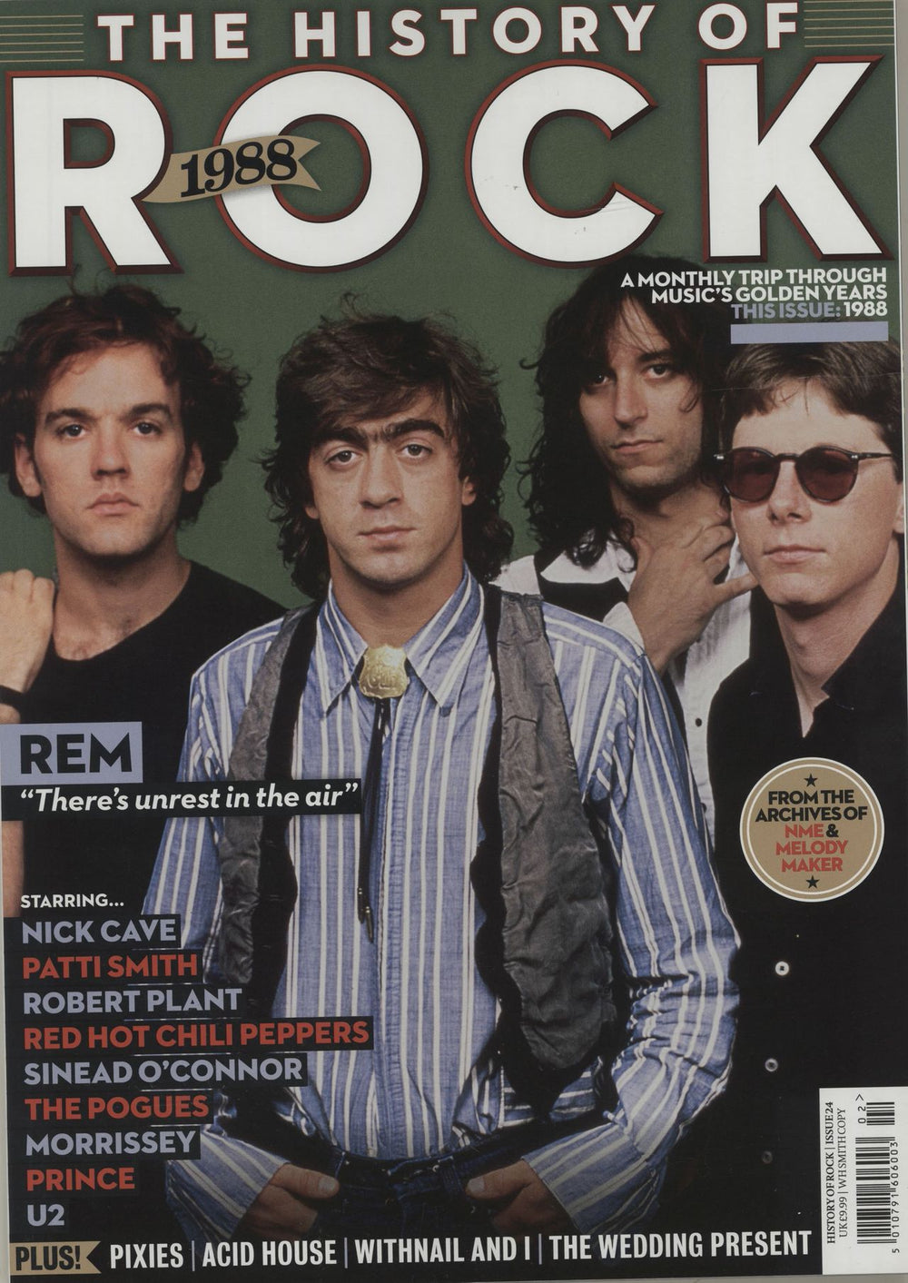 REM The History Of Rock: 1988 UK magazine ISSUE 24