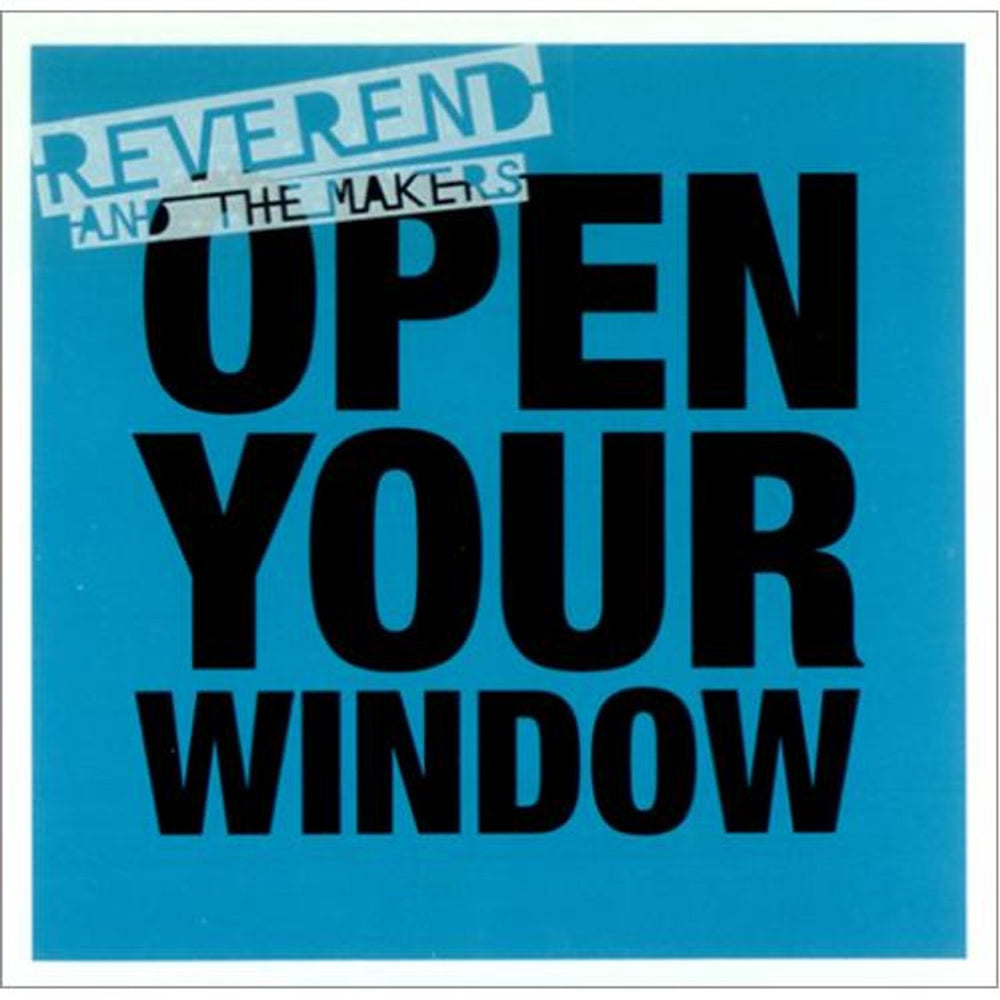 Reverend And The Makers Open Your Window - 3 tracks UK Promo CD single (CD5 / 5") WOS020CDP